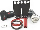 Rxpursuit - CrossFit Pakket - Micro Fiber Grips - Maat XL - Speed Rope Rood
