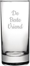Gegraveerde longdrinkglas 28,5cl De Beste Vriend