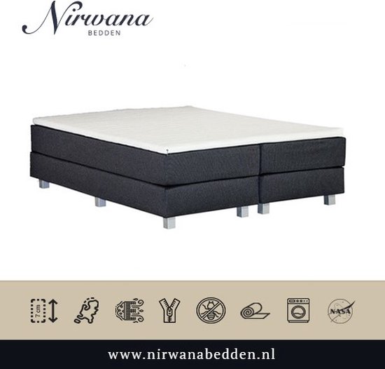 Nirwana - Topper Memory Foam - 190x220 cm - Surmatelas 30 nuits test sommeil