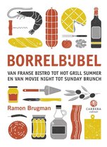 Boek cover Kookbijbels  -   Borrelbijbel van Ramon Brugman (Hardcover)