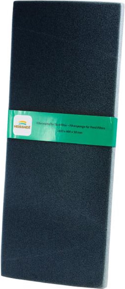 Heissner vijver filtermat 100x40x5 cm zwart