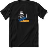 Fishing Equipment - Vissen T-Shirt | Grappig Verjaardag Vis Hobby Cadeau Shirt | Dames - Heren - Unisex | Tshirt Hengelsport Kleding Kado - Zwart - M