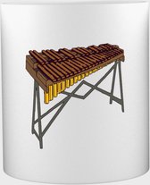 Akyol - Xylofoon Mok met opdruk - muziek - muziekliefhebbers - instrument - 350 ML inhoud
