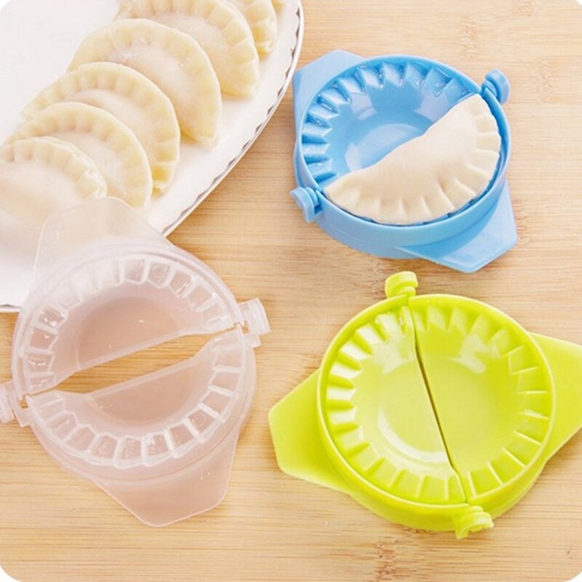Multifunctionele Plastic Mal - Dumplings Cutter Knoedel Maker - Vorm Wrapper Presser Mallen Koken - Pastry Cutter Keuken Accessoires