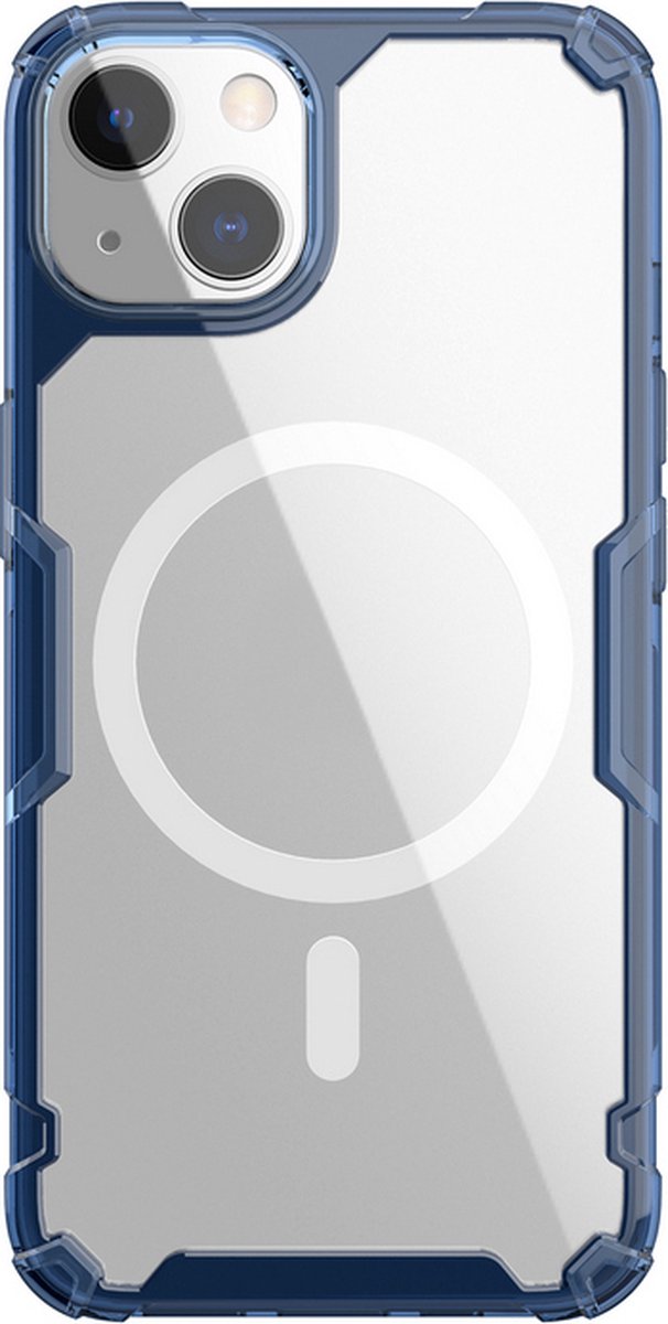 Nillkin Nature TPU PRO Magnetic Back Cover - Geschikt voor Apple iPhone 13 (6.1") - Blauw