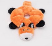 Zippy Paws ZP997 Loopy - Fox - Speelgoed voor dieren - honden speelgoed – honden knuffel – honden speeltje – honden speelgoed knuffel - hondenspeelgoed piep - hondenspeelgoed bijte