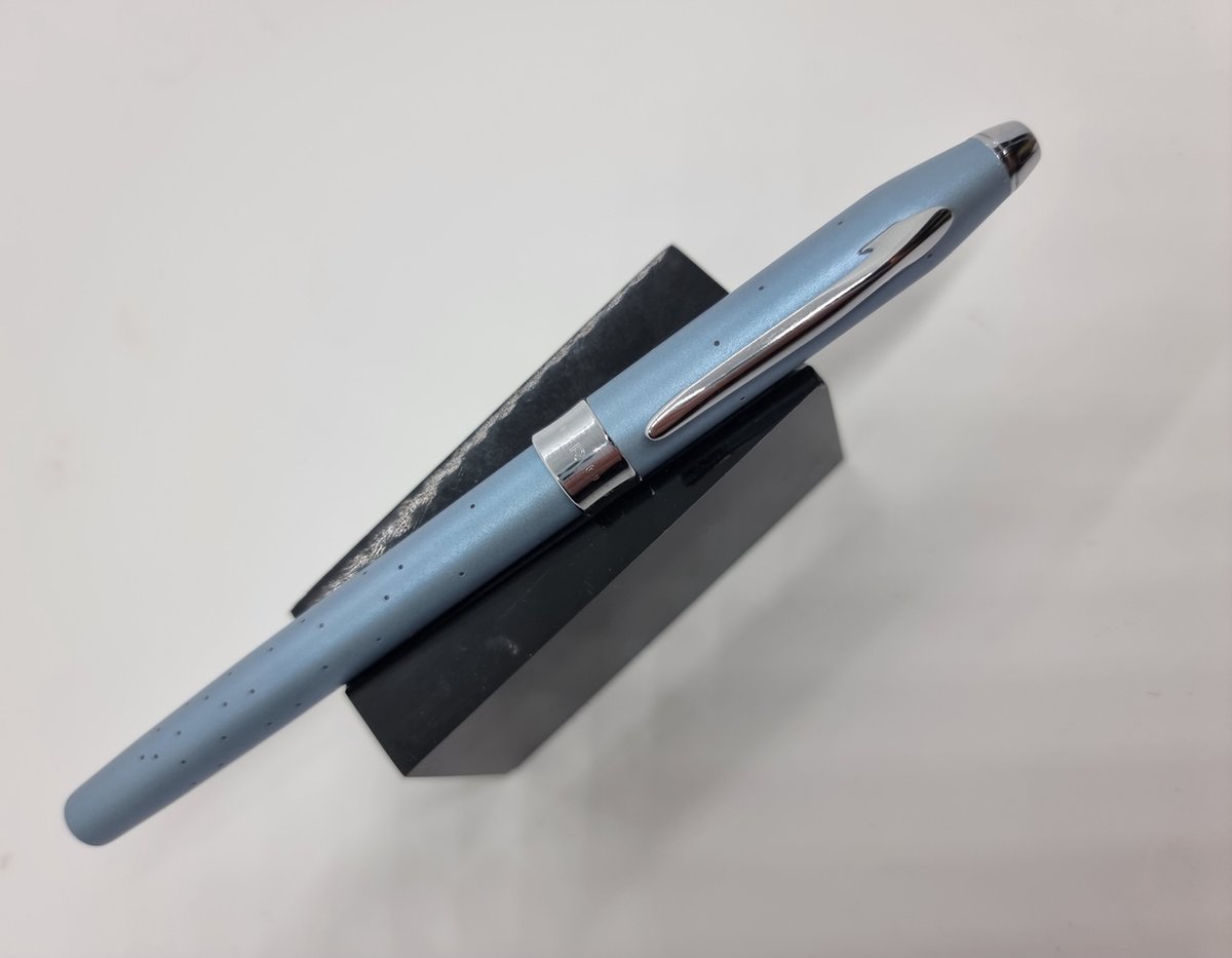 Cross Century II Transparant Kobalt Blauw/Rose Vulpen - P.W. Akkerman