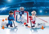 PLAYMOBIL Koffertje NHL IJshockey shoot out - 9177