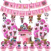 Mario - Verjaardag - Versiering - Set - Feest - pakket - bros - ballonnen - Kinder feest - XXL - Mario - Feestpakket - Super - Decoratie -Taart - Topper - Slingers - Borden -Bekers