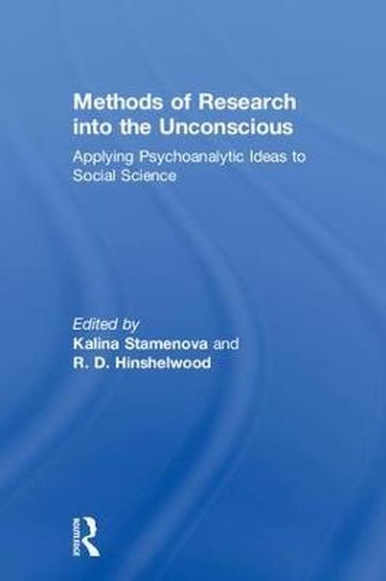 Methods of Research into the Unconscious - cover