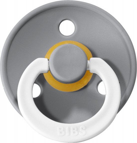 Bibs fopspeen maat 1 06 maanden 1 stuk cloud glow in the dark