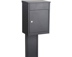 Allux Brievenbus Allux 500 Ruko - Antraciet