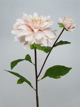 2x Light Pink Dahlia 85 cm