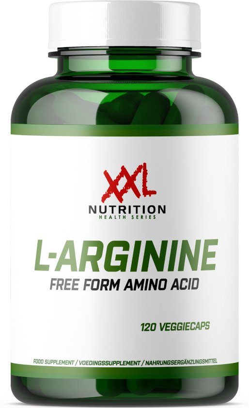 XXL Nutrition L-Arginine - 120 veggiecaps