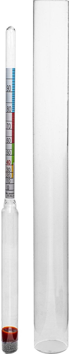 Alcoholmeter inclusief plastic reageerbuisje