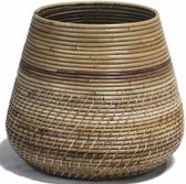 Basket Lombok GreyBasket Lombok Grey Ø27/40/H33cm