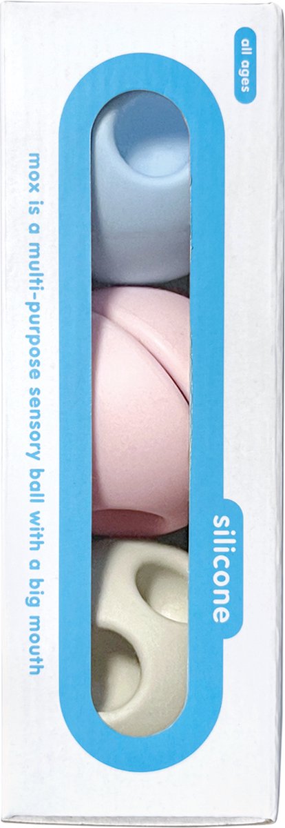 MOX / SET Pastel kleuren, set van 3 stuks, in doos 5.2x5.2x15.2cm, 0+