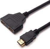 UniRay - Commutateur HDMI - Répartiteur HDMI 2 en 1 sortie - Commutateur HDMI - 1080P Full HD - Commutateur HDMI - 1x Male vers 2 Femelle