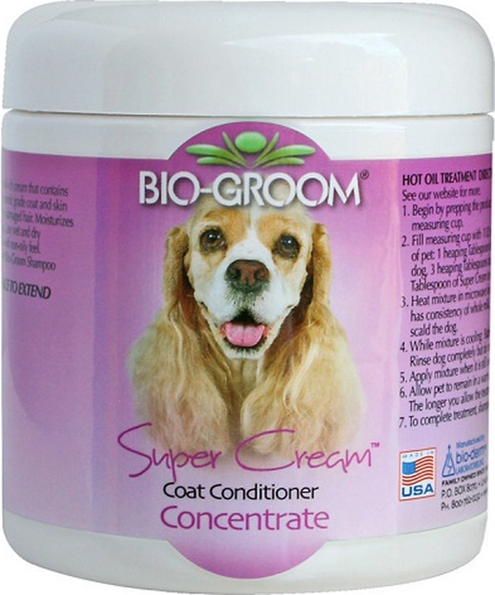 Bio-Groom Super Cream Coat Conditioner Concentraat - 227 gram