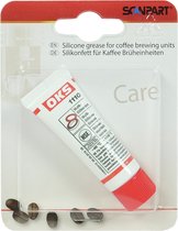 Scanpart siliconenvet voor koffiemachines - Geschikt voor zetgroep Bosch DeLonghi Miele Philips Siemens - OKS1110 - 00311368 - 00311593 - 5132001 - GPSI10 - Espressomachines - Universeel