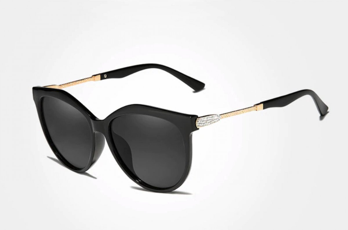 Kingseven Cat Eye Zonnebril - Dames - UV400 - Gepolariseerd - Roze/Bruin