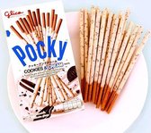 Glico Pocky Cookies & Cream - Koekjes - Japans Snoep - 40g