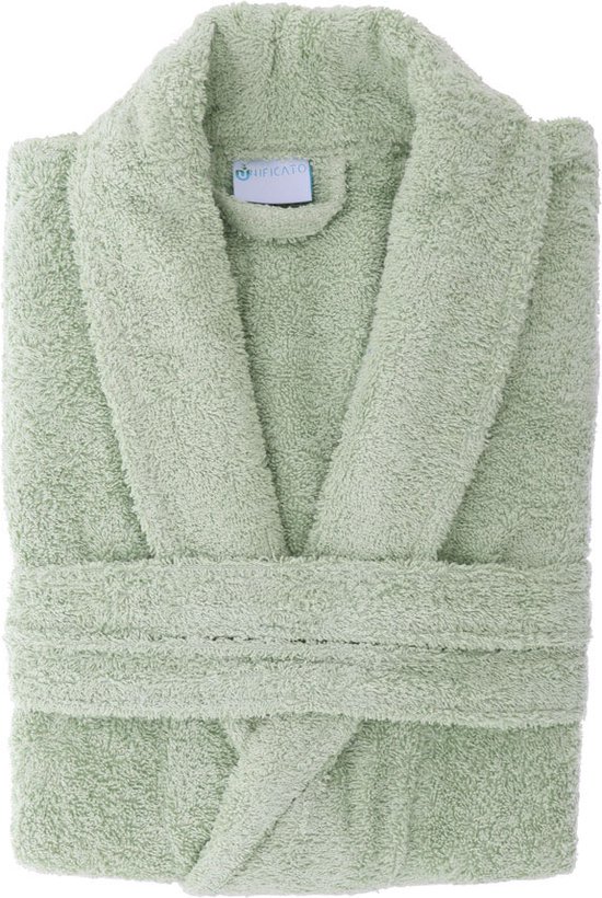 UNIFICATO Badjas Groen - 100% katoen - maat XXL