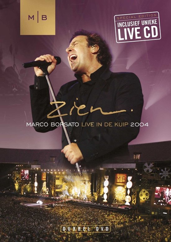 Cover van de film 'Marco Borsato - Zien Live In De Kuip'