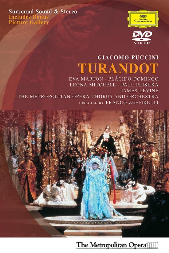 Cover van de film 'Turandot -Metropolitan Or'