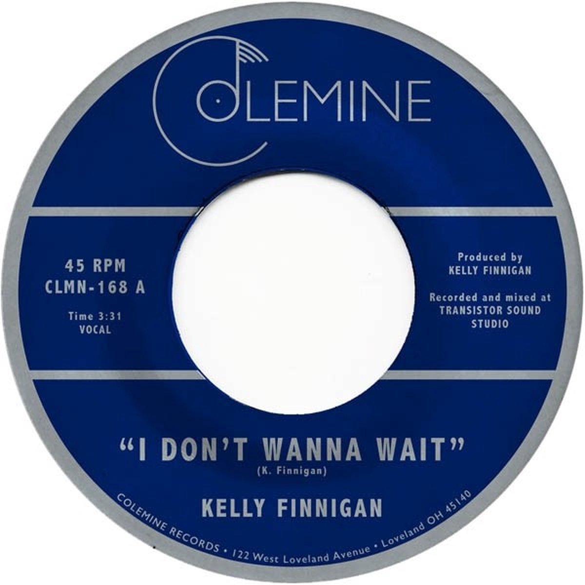 Kelly Finnigan - I Don't Wanna Wait (7" Single)