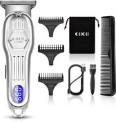 Professionele haartrimmer tondeuse voor heren, perfect als cadeau voor mannen, oplaadbaar, premium kwaliteit, trimmer voor lichaam en gezicht.