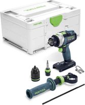Festool TPC 18/4 5,0 I-Basic QUADRIVE Accu Klop-/Schroefboormachine 18V 5.0Ah in Systainer - 577053
