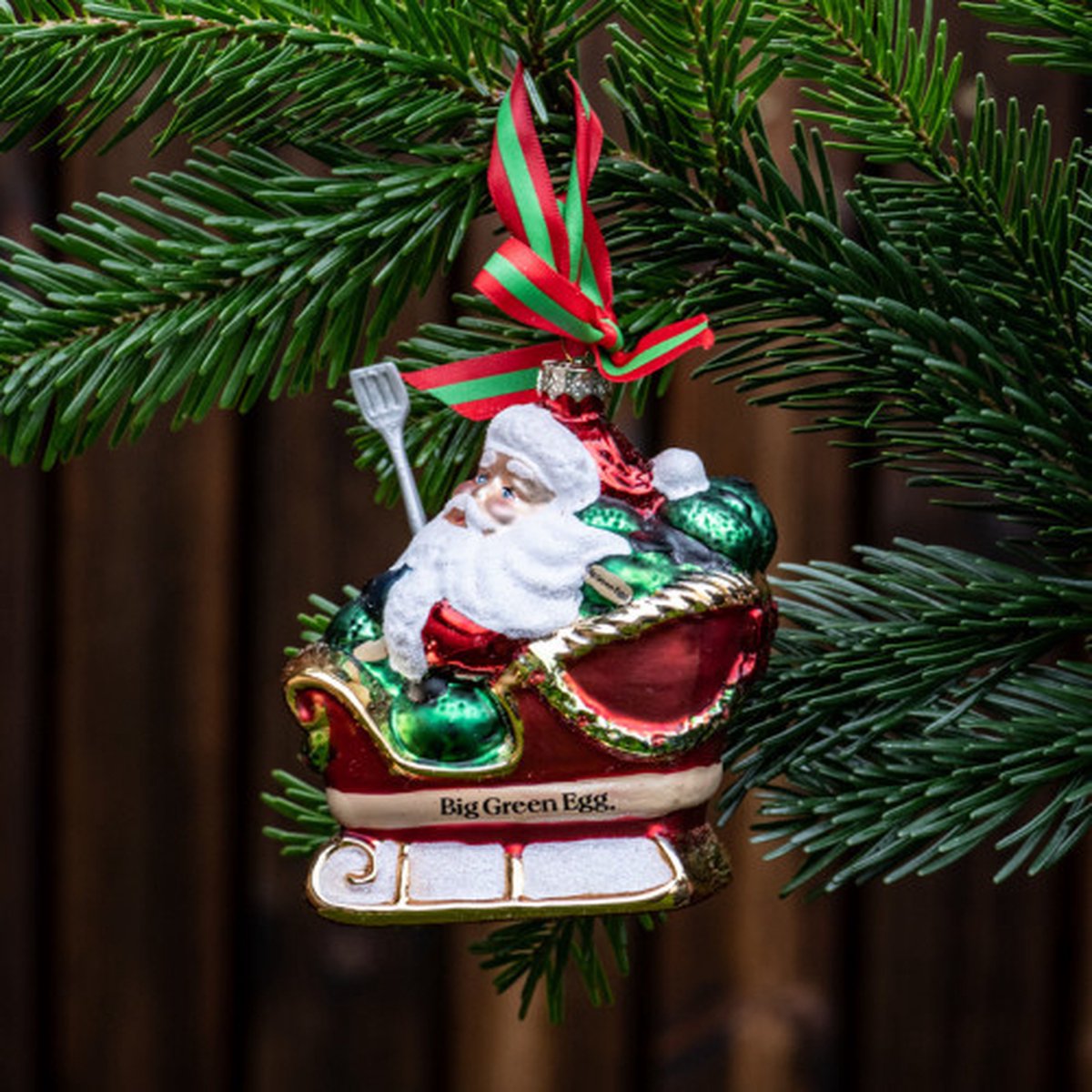Big Green Egg Christmas Ornament 