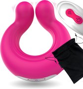 Aii Cockring vibrerend met afstandsbediening + Gratis Opbergtas - 9 standen clitoris stimulator - penisring – roze