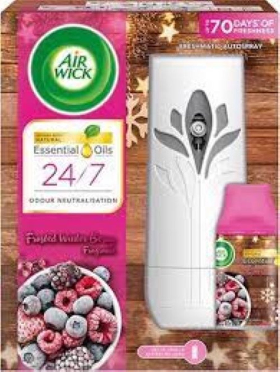 Airwick Freshmatic Désodorisant automatique Fraîcheur printanière 250 ml :  : Cuisine et Maison