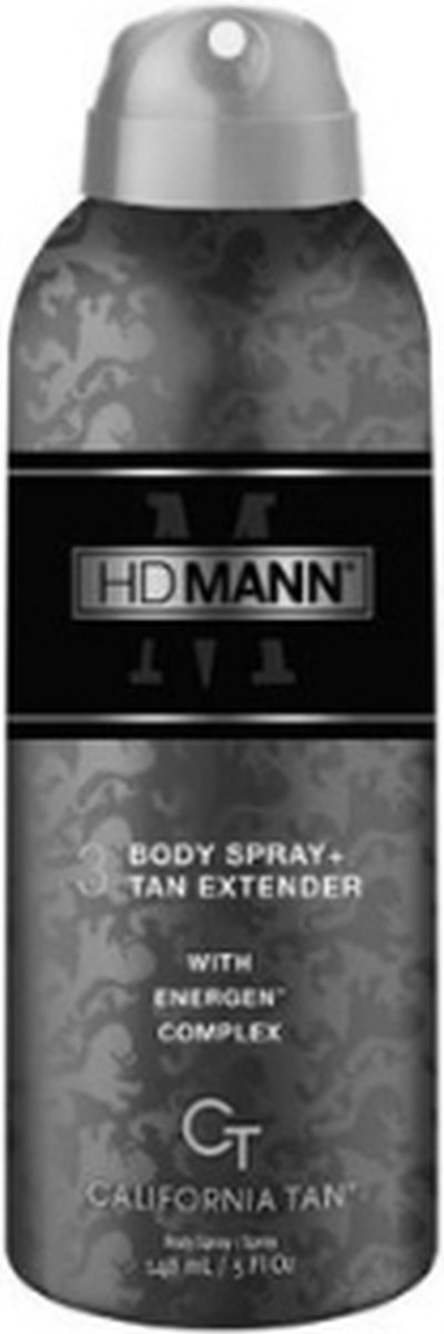 California Tan - HD Mann - Body Spray + Tan Extender - Energen Complex