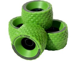 MBS all terrain wheels 100mm groen