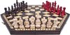 Afbeelding van het spelletje Kadax - houten schaakspel geschikt voor drie spelers