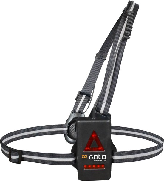 Gato Sports Asjustable Chest Light USB 500 lumens Zwart bol