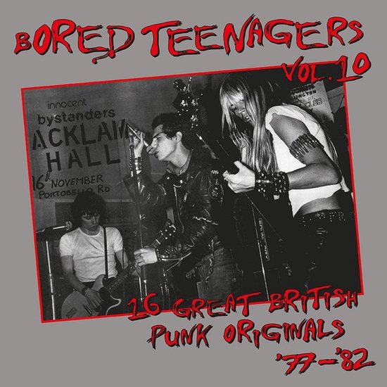 Various Artists - Bored Teenagers Vol.10: 16 Great British Punk Originals '77-'82 (LP)