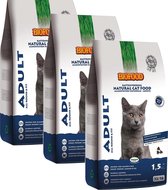 Biofood Ncf Adult - Fit - Kattenvoer - 3 x 1.5 kg