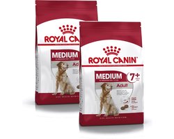 Royal Canin Medium Adult 7+ - Hondenvoer - 2 x 4 kg