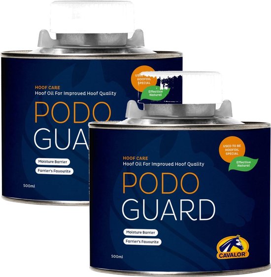 Cavalor Podoguard Hoef Oil Special - Paardenverzorging - 2 x 500 ml Cavalor Podoguard Hoef Oil Special - Paardenverzorging - 2 x 500 ml