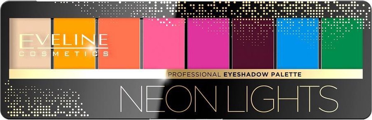 Professioneel Oogschaduw Palet 06 Neon Lights 8g