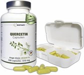 Odisus Quercetine - Antioxidant - 180 capsules - 510 mg - Hoge Doseerde Premium Kwaliteit, Veganistisch en Natuurlijk uit 98% Japanse Snoerboombloesemextract - Inclusief Pillendoos