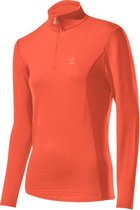 Löffler Sportsweater Midlayer Transtex Dames Katoen Oranje Mt 42