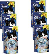 Felix Party Mix Dairy Delight - Kattensnack - 6 x 60 g