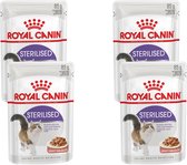 Royal Canin Fhn Adult Sterilized Mp Pouch - Nourriture pour chats - 4 x 12x85 g