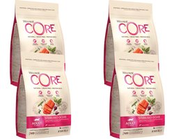 Wellness Core Grain Free Cat Sterilised Zalm - Kattenvoer - 4 x 300 g