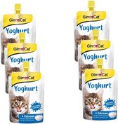 Gimcat Yoghurt Voor Katten - Kattensnack - 6 x Melk 150 g